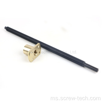 T10 Precision Lead Screw untuk Mesin CNC